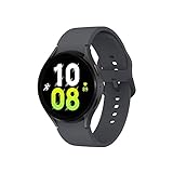 Samsung Galaxy Watch5 Smartwatch, Gesundheitsfunktionen, Fitness Tracker, ausdauernder Akku, Bluetooth, 44 mm, Graphite inkl. 36 Monate Herstellergarantie [Exklusiv bei Amazon]