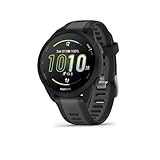 GARMIN Forerunner 165, leichte GPS Smartwatch zum Laufen, mit AMOLED Touchscreen, Trainingsempfehlungen, Gesundheitsdaten, smarten Funktionen
