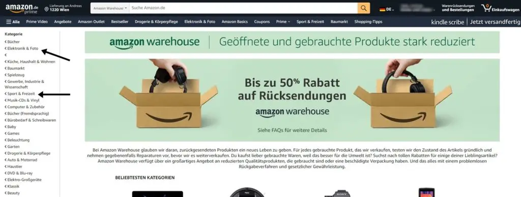Günstige Smartwatch bei Amazon Warehouse 