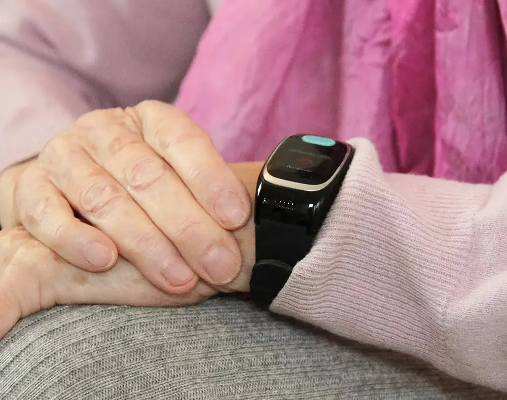 One Button Phone Senioren Smartwatch und Notruf Uhr