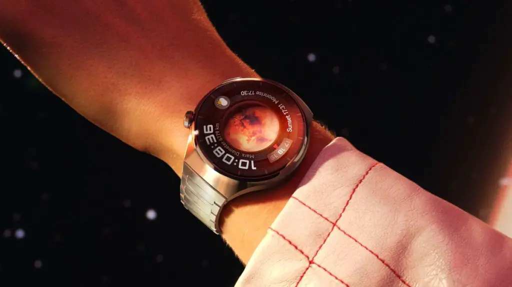 Huawei Watch 4 am Handgelenk